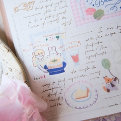 PET Tape Stickers - hình dán bế sẵn 