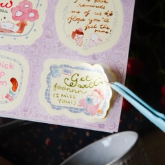[Full tệp] Giấy note dạng sticker khung - Frame Note Stickers 