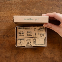 Các mẫu stamp planner set hoạ sĩ Inoue hãng Tegamisha Nhật Bản