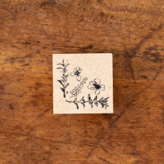 Các mẫu stamp gỗ cổ điển họa sĩ Inoue | hãng Tegamisha Nhật Bản