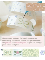 Các mẫu pre-cut washi tape 