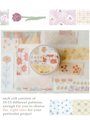 Các mẫu pre-cut washi tape 