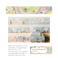 Các mẫu pre-cut washi tape 