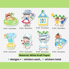 Các mẫu Flake Sticker và Note | hãng Molinta