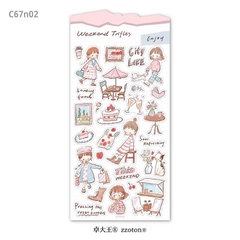 Các mẫu Sticker Sheet hãng Molinta