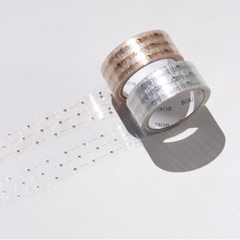 [Chiết 1m] các mẫu Clear tape hãng Boki | Chính hãng Hàn Quốc