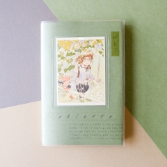 Sổ bìa nhựa Palette series A5 | 6 màu bìa để lựa chọn và đã kèm 2 Postcard