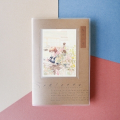 Sổ bìa nhựa Palette series A5 | 6 màu bìa để lựa chọn và đã kèm 2 Postcard