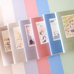 Sổ bìa nhựa Palette series A6 | 6 màu bìa để lựa chọn và đã kèm 2 Postcard