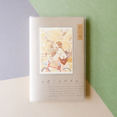 Sổ bìa nhựa Palette series A6 | 6 màu bìa để lựa chọn và đã kèm 2 Postcard