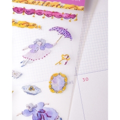 Các mẫu sticker sheet chất PET mờ | hãng Dodoluu