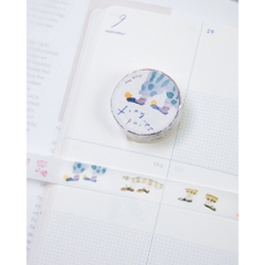 [Chiết 2 chu kì] Các mẫu washi (không có đế) hãng Dodolulu