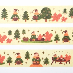 Chiết chu kì 1 m | Các mẫu washi nhũ hãng Cozyca Collection 2026 Summer