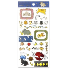 Các mẫu Sticker có nhũ vàng | hãng Active Nhật Bản