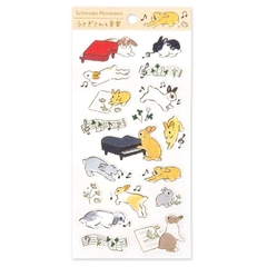Các mẫu Sticker có nhũ vàng | hãng Active Nhật Bản