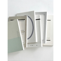 [Full và Chiết 10 tờ] Các mẫu giấy Memo Note in 2 mặt hãng Nyret Design
