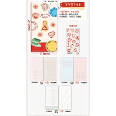 Các mẫu ruột sổ size TN (Travel Notebook) | hãng Molinta