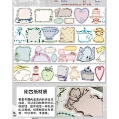 Các mẫu PET Tape, Sticker và Note collection 
