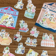 Các mẫu PET Tape, Flake Sticker và Note chủ đề 