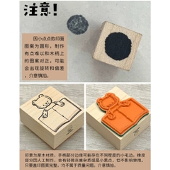 Các mẫu con dấu gỗ chủ đề 