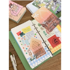 Sổ giấy note hỗn hợp chủ đều 