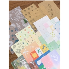 Sổ giấy note hỗn hợp chủ đều 