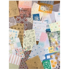 Sổ giấy note hỗn hợp chủ đều 