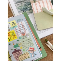 Sổ giấy note hỗn hợp chủ đều 