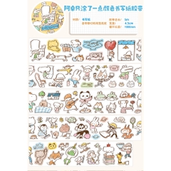 Các mẫu PET Tape, Sticker hãng Molinta