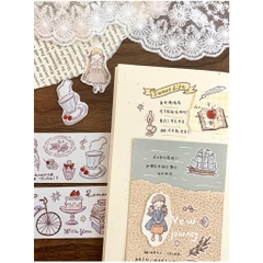 Các mẫu PET Tape, Sticker và Note collection 