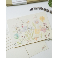 Các mẫu Postcard chủ đề người tí bon | by Con Cá