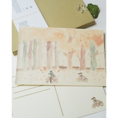Các mẫu Postcard chủ đề người tí bon | by Con Cá