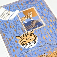 Các mẫu postcard có ép nhũ - chủ đề 