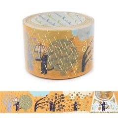 Các mẫu washi tape nhũ vàng holo Shinzi Katoh siêu lung linh