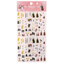 Các mẫu sticker sheet mini chất PET | hãng Shinzi Katoh Nhật Bản