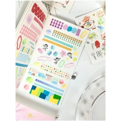 Sổ trữ sticker size A7 hãng Molinta