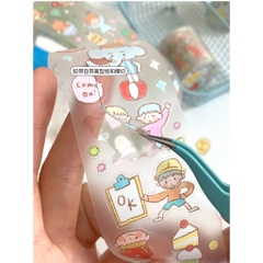 Các mẫu PET Tape series Watercolor Girls hãng Molinta