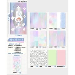 Các mẫu ruột sổ size TN (Travel Notebook) | hãng Molinta