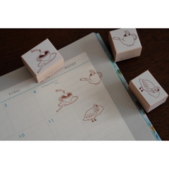 Các mẫu stamp chủ đề Sweet O Clock hãng Ivy Snow Đài Loan