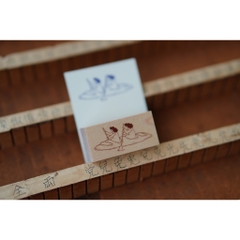Các mẫu stamp chủ đề Sweet O Clock hãng Ivy Snow Đài Loan