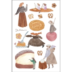 [2026] Các mẫu Transfer stickers (sticker cạo) hãng Ivy Snow Đài Loan