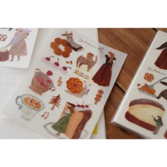 [2026] Các mẫu Transfer stickers (sticker cạo) hãng Ivy Snow Đài Loan