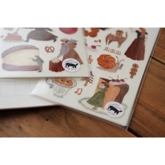 [2026] Các mẫu Transfer stickers (sticker cạo) hãng Ivy Snow Đài Loan