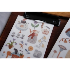 [2026] Các mẫu Transfer stickers (sticker cạo) hãng Ivy Snow Đài Loan