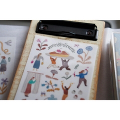 [2026] Các mẫu Transfer stickers (sticker cạo) hãng Ivy Snow Đài Loan
