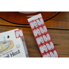 [Chiết 50 miếng] Label Stickers hãng Ivy Snow Đài Loan
