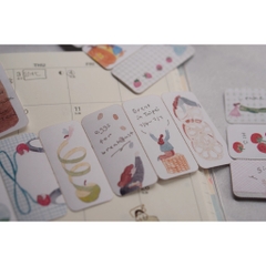[Chiết] Các mẫu note cuộn cắt shape Ivy Snow Đài Loan