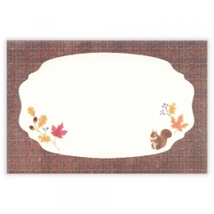 Letter Set chủ đề Autumn | 6 tờ thư + 3 phong bì | Hãng NB Nhật Bản