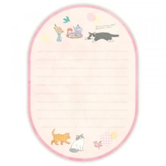 Letter set giấy cắt khung Oval chủ đề 