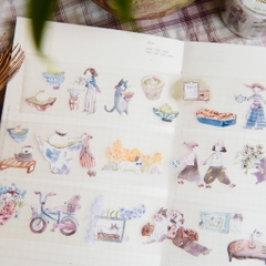 PET Tape Stickers - hình dán bế sẵn 